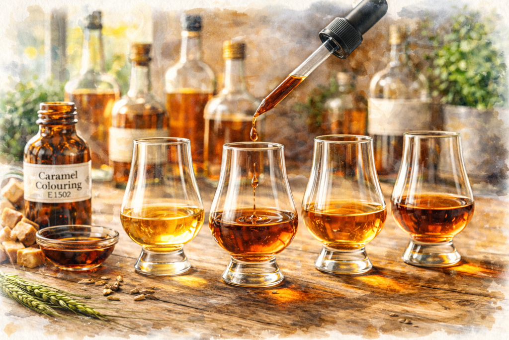 whisky natural colour e150