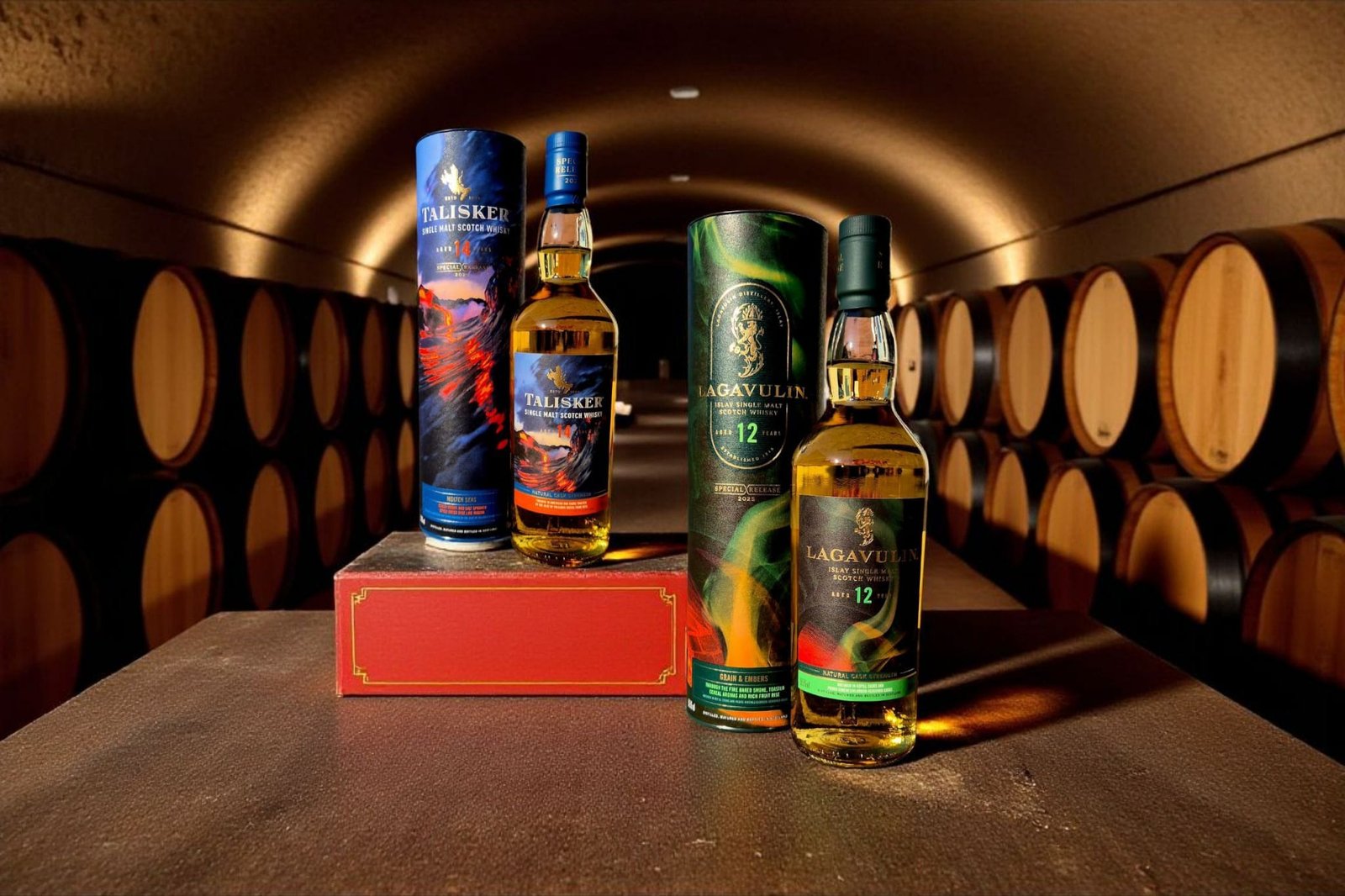 Lagavulin 12 Grain & Embers vs Talisker 14 Molten Seas