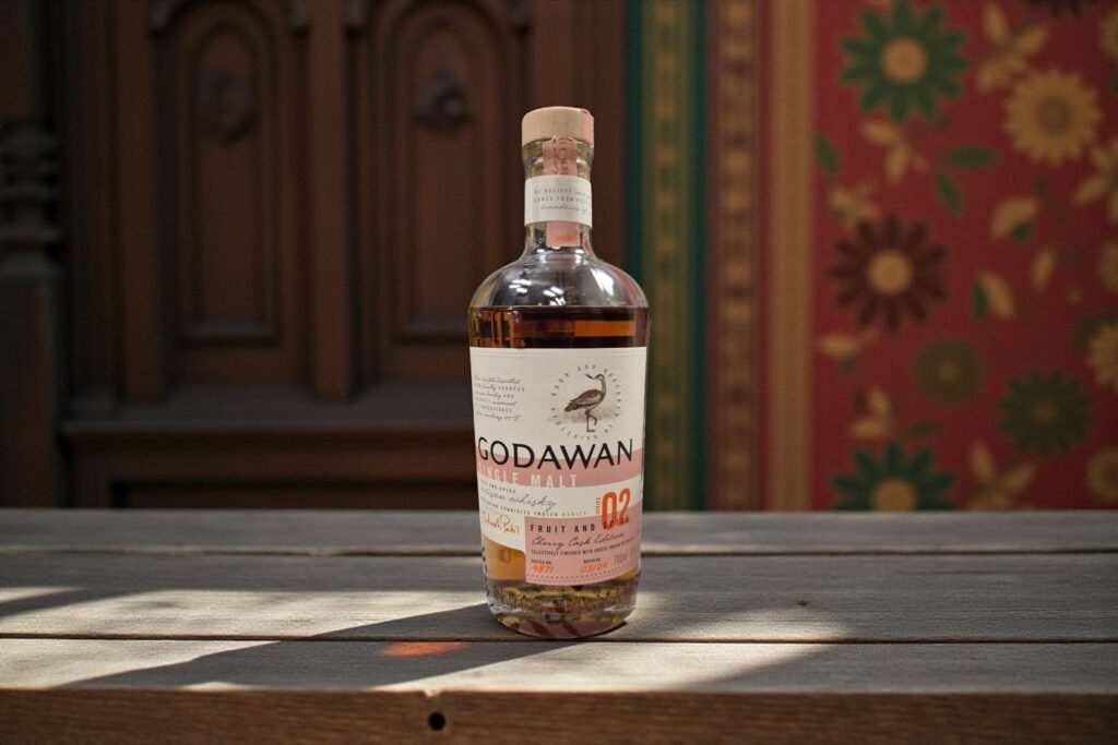 A bottle of Godawan 02 for a review