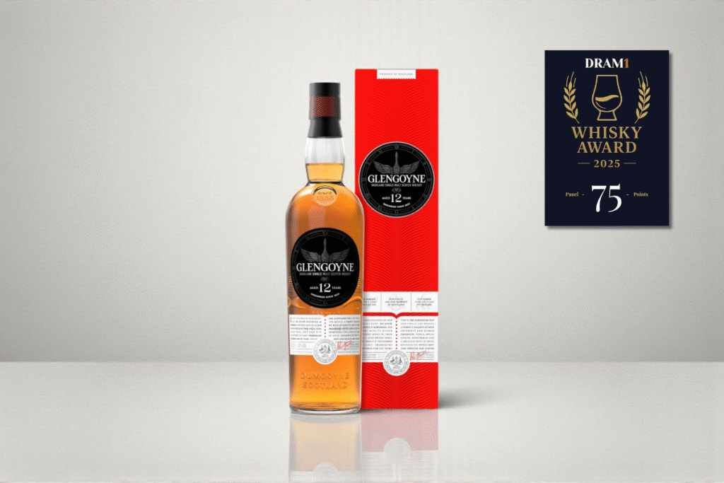 A bottle of Glengoyne 12 for a review