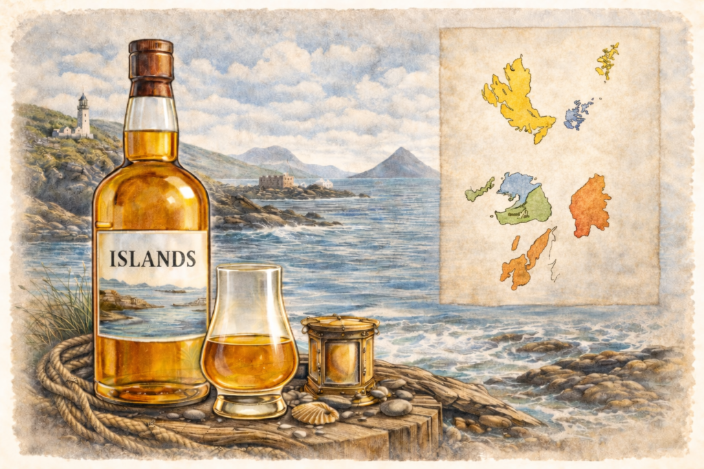 Islands Scotch Whisky Regions