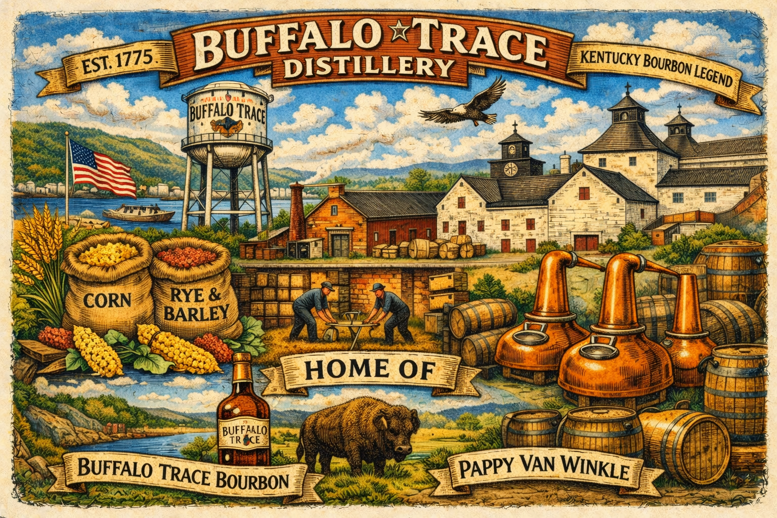 buffalo trace distillery spotlight