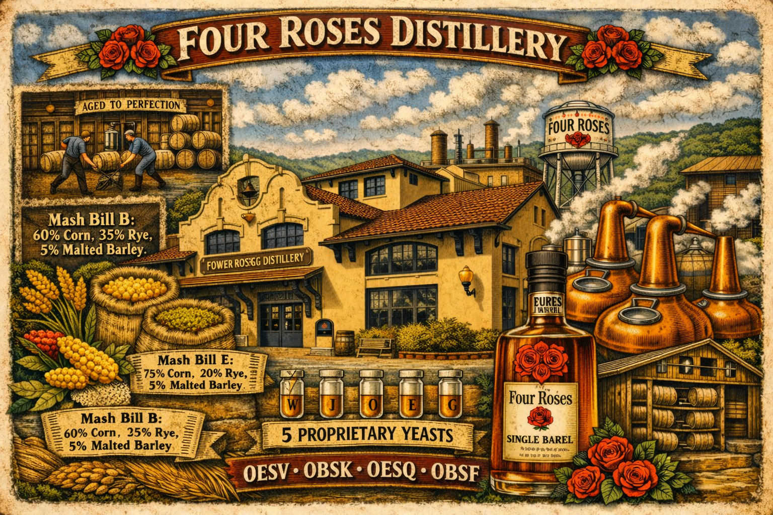four roses distillery