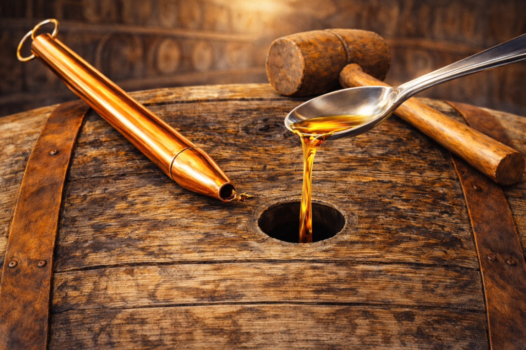 teaspooning whisky