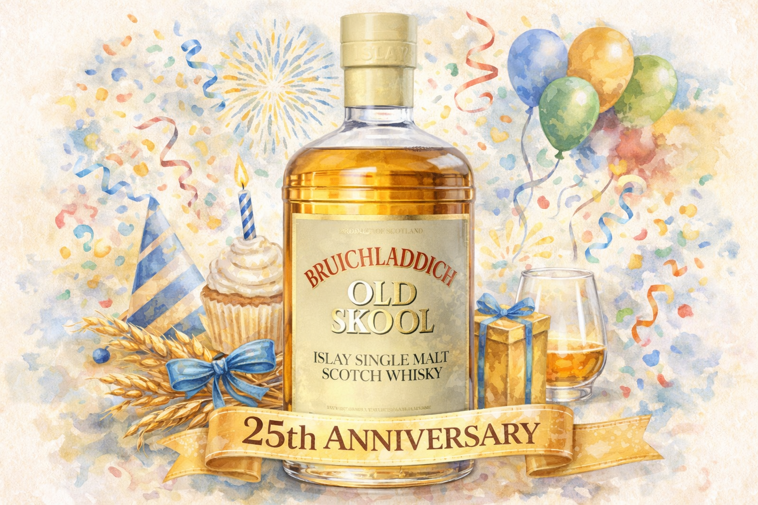 Bruichladdich Old Skool 25th anniversary